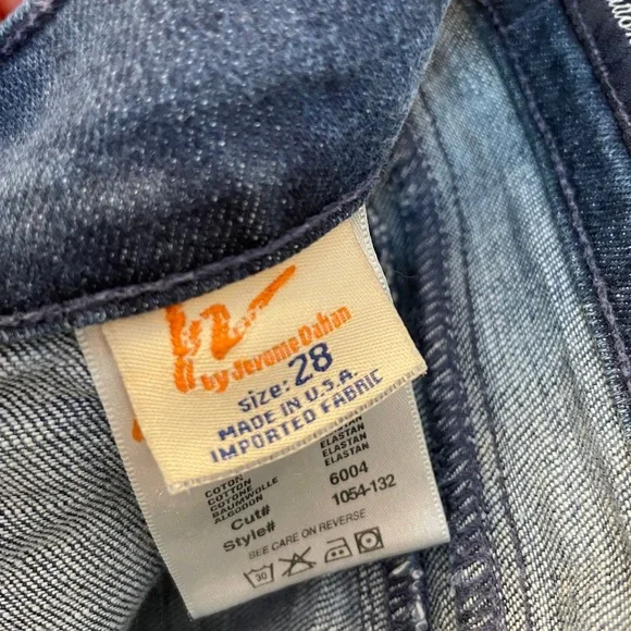 Citizens of Humanity Hutton High Rise Wide Leg Jeans Women 28 Blue Patch Pocket - Picture 8 of 8